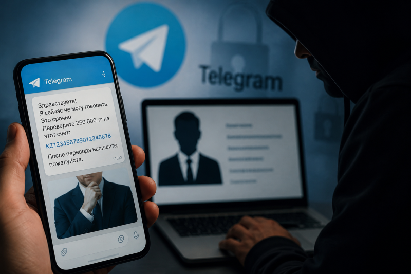ІІМ алаяқтар Telegram-ды қолданып ақша ұрлаудың жаңа тәсіліне көшкенін ескертті