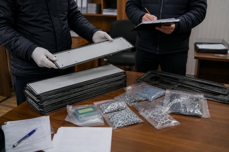 Алматыда жалған мемлекеттік нөмірлерді сату схемасын ұйымдастырған адам ұсталды