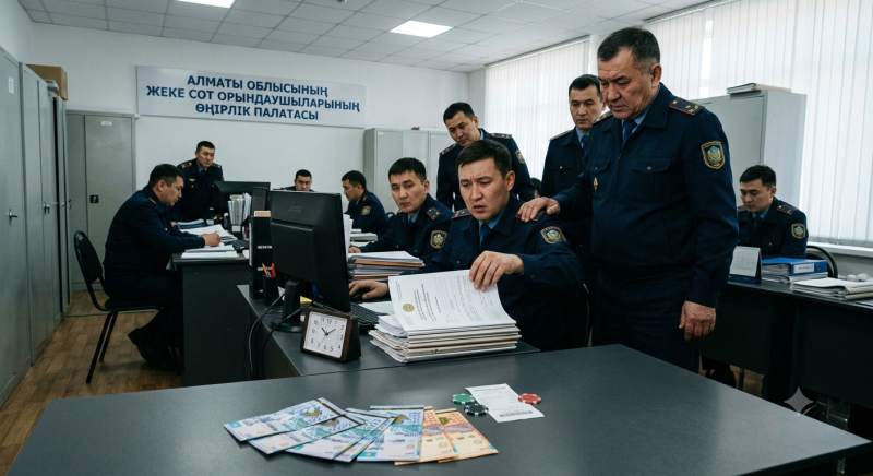 180 млн теңгені жеке сот орындаушылары құмар ойындарға жұмсаған