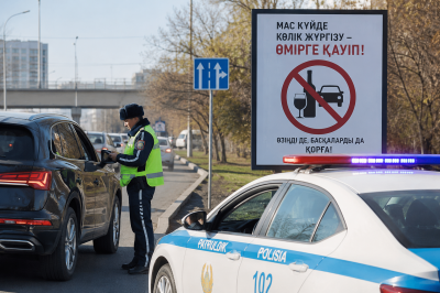 Қазақстанда мас күйде көлік жүргізгені үшін жазаны жеңілдетпейді — ІІМ