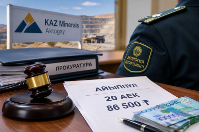 Инвесторды заңсыз жазалауға тырысқан шенеунік айыппұл арқалады